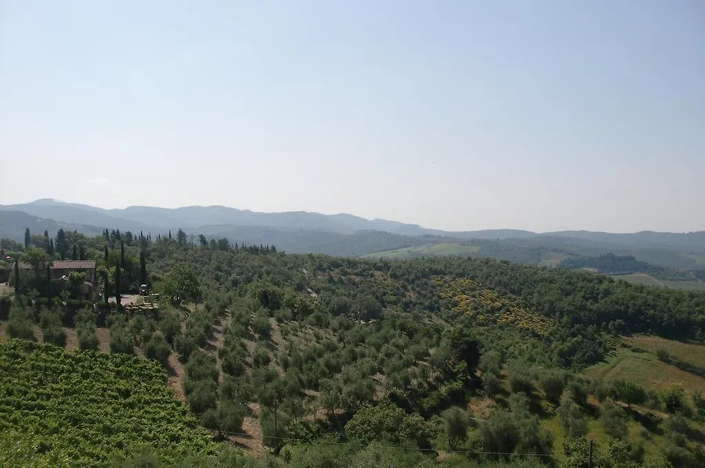 Camera Brogi Vertine Gaiole in Chianti Couette-café